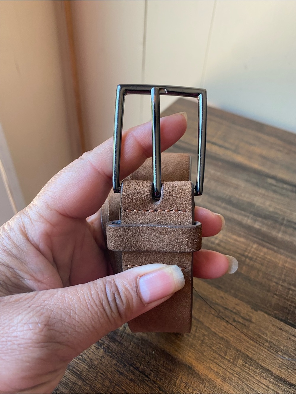 Express Suede Belt - Picture 2 of 8
